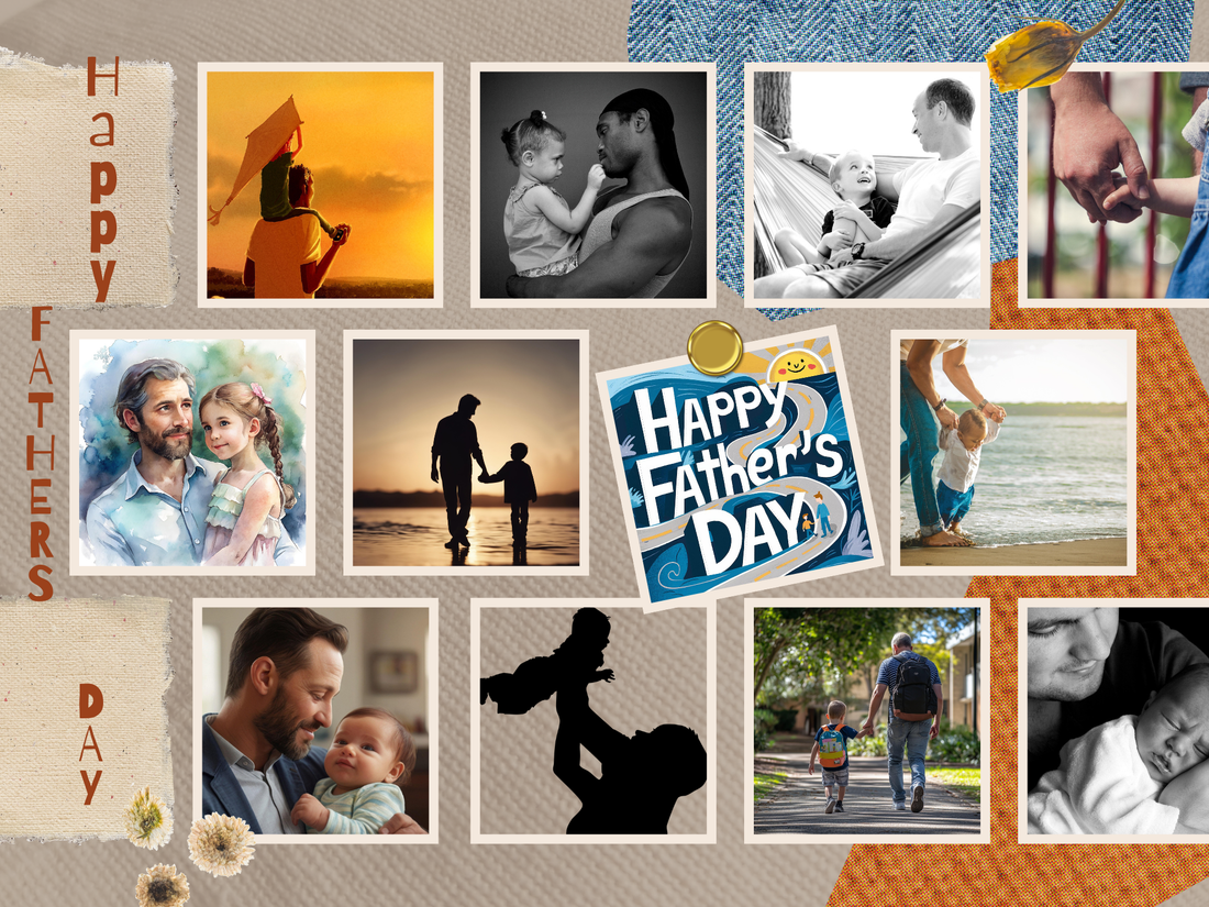 Father's Day gift guide featuring handcrafted humidors, cigar box lamps, bottle openers, industrial furniture, and outdoor pieces by L & M Designs