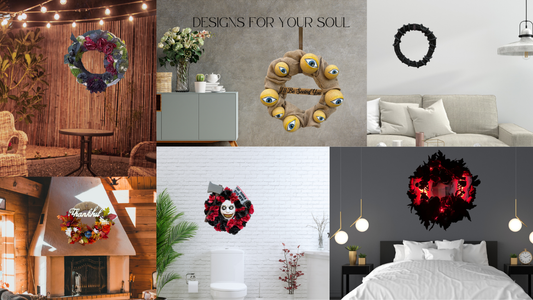 5 Creative Ways to Display Handcrafted Wreaths Beyond Your Front Door