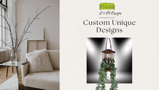 Handcrafted Rustic Hanging Lantern Planter