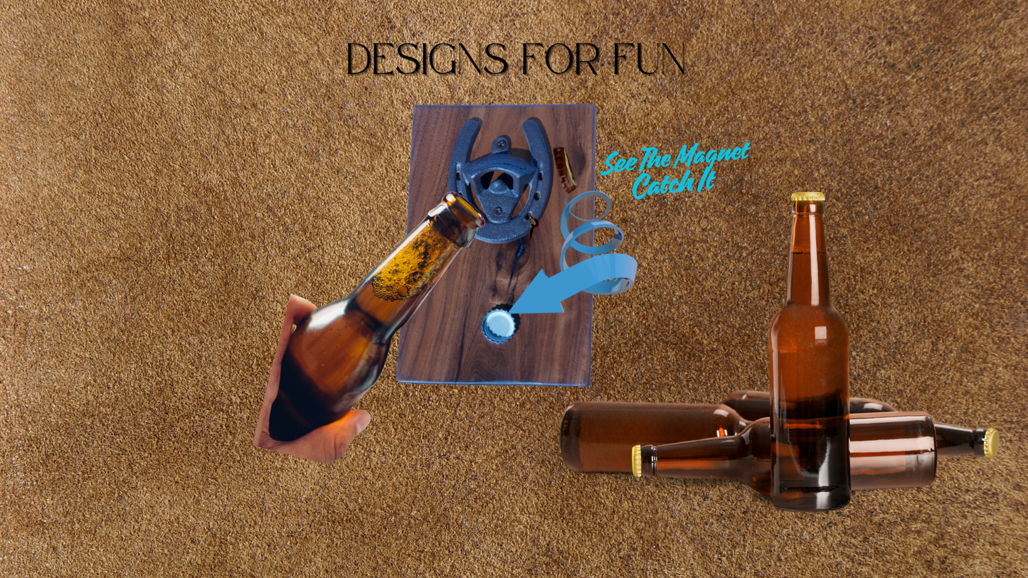 Hand Crafted Bottle Opener - Perfect for Home, Bar & BBQ