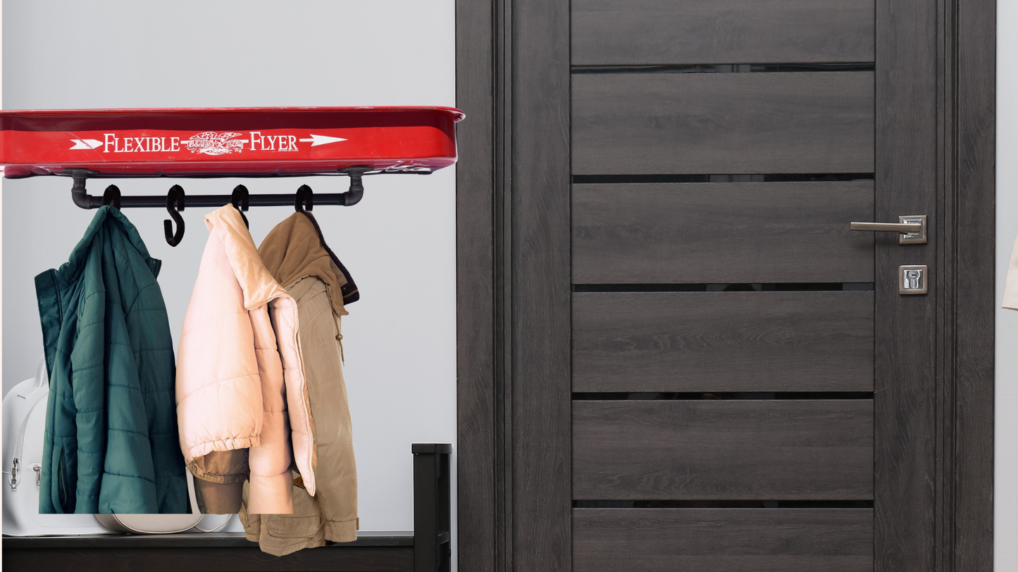 Handcrafted Wagon Shelf | Functional Wall Shelf | Rustic Home Décor