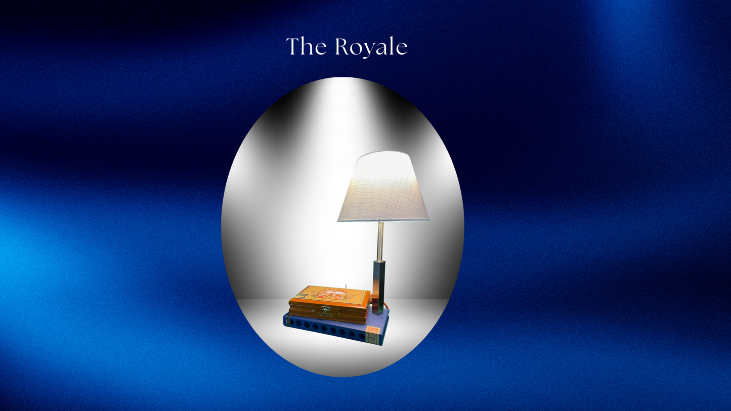 Artisan Cigar Box Table Lamps – One-of-a-Kind Handmade Lighting