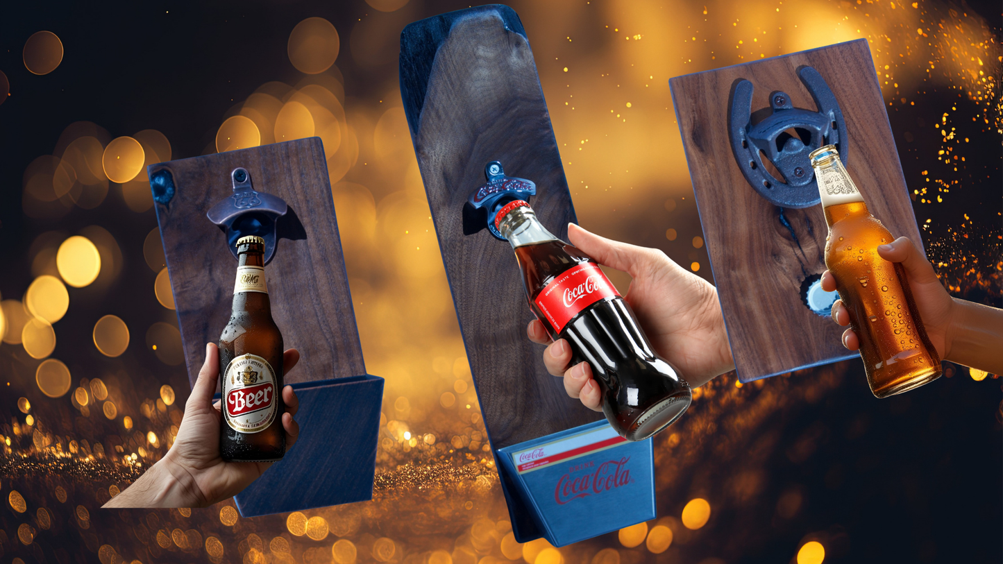 Hand Crafted Bottle Opener - Perfect for Home, Bar & BBQ