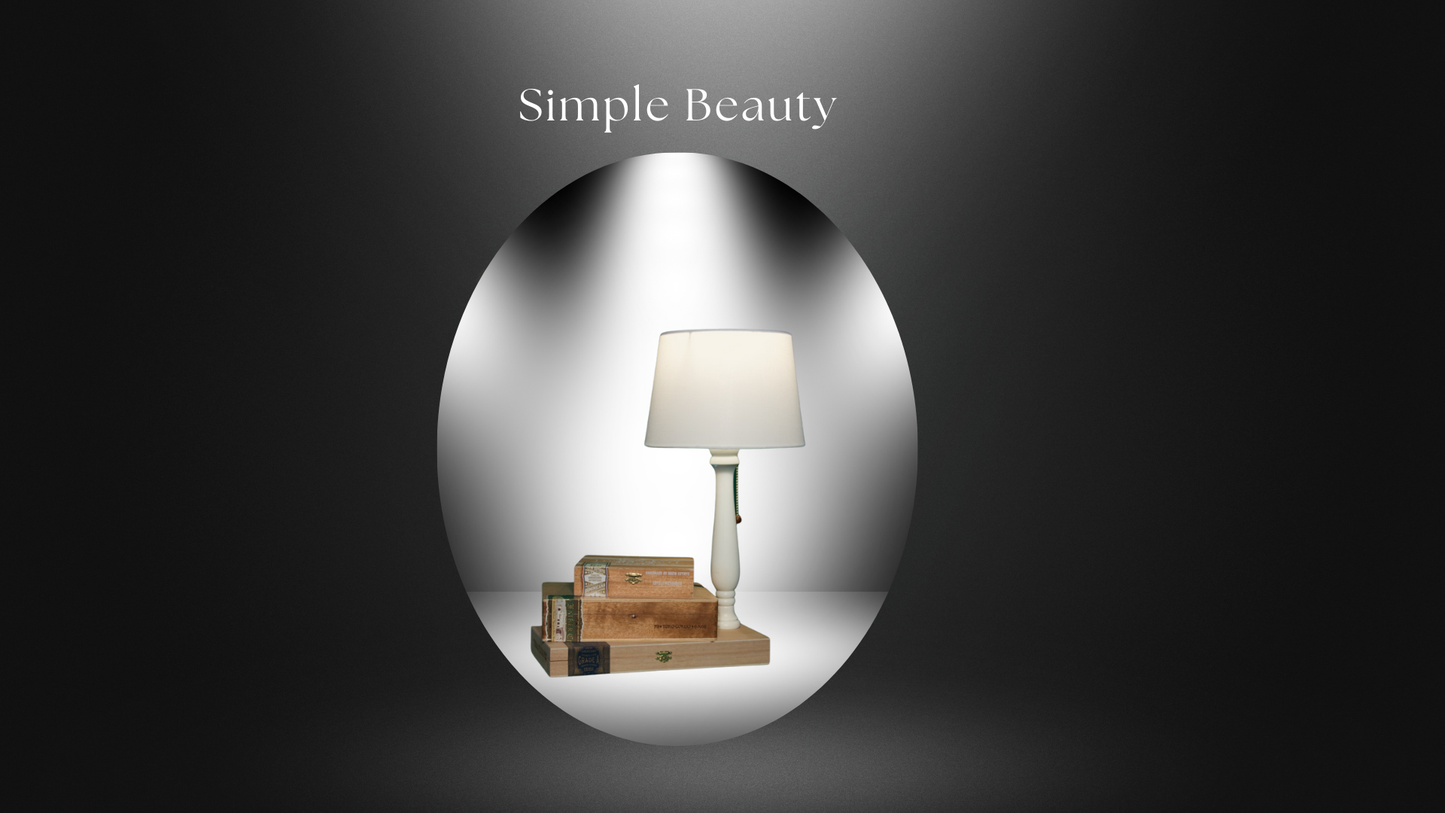Artisan Cigar Box Table Lamps – One-of-a-Kind Handmade Lighting