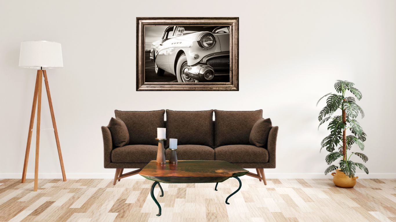 Elegant Live-Edge Walnut Coffee Table | Custom Iron Legs & Hand-Rubbed Danish Oil