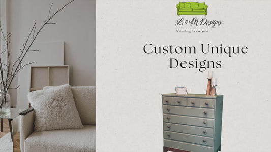 Refinished Olive Wood Dresser - Vintage with Custom Touch